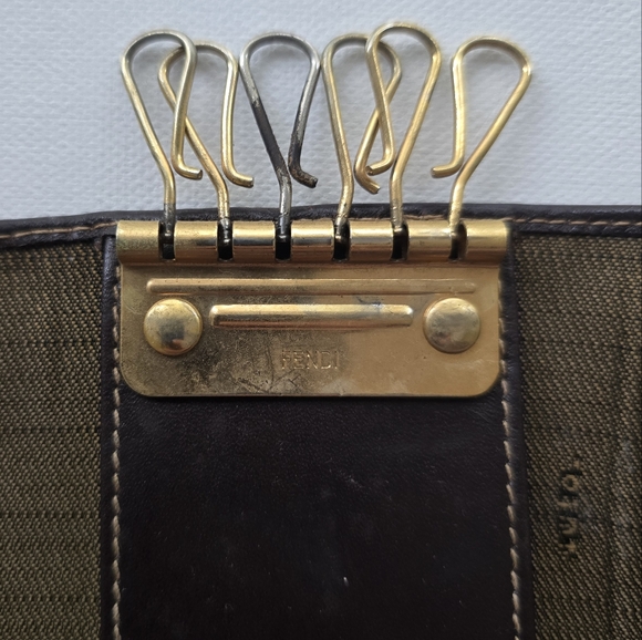 🔑 FENDI Zucca 6 Key Holder - Picture 11 of 14